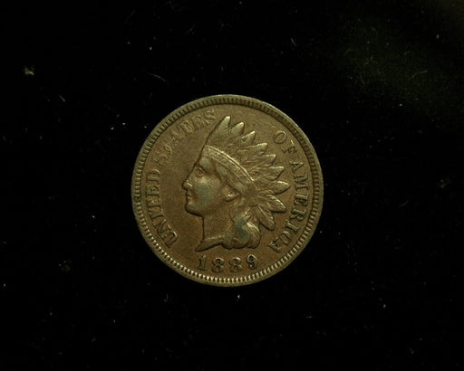 HS&C: 1889 Indian Head Cent/Penny VF Coin