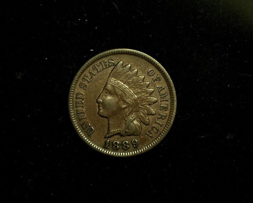 HS&C: 1889 Indian Head Cent/Penny XF Coin