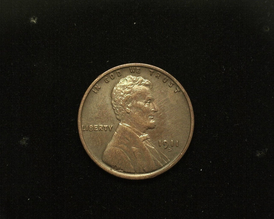 HS&C: 1911 D Lincoln Wheat Cent/Penny XF Coin