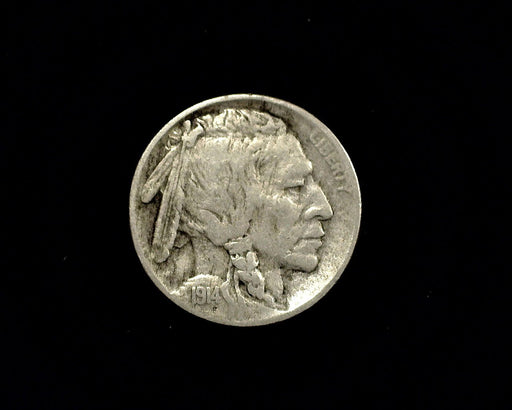 HS&C: 1914 P Buffalo Nickel F Coin