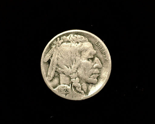 HS&C: 1923 S Buffalo Nickel F Coin