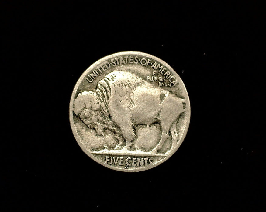 HS&C: 1923 S Buffalo Nickel F Coin