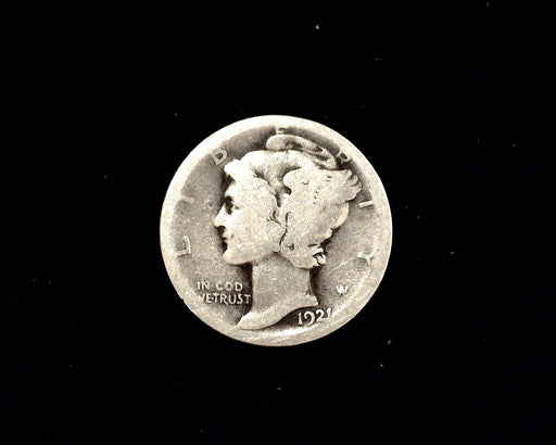 HS&C: 1921 D Mercury Dime AG Coin