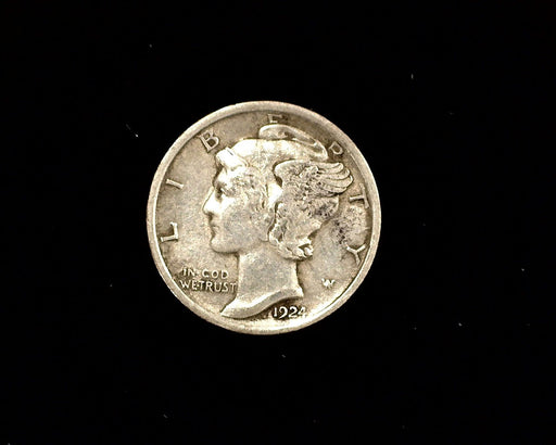 HS&C: 1924 P Mercury Dime VF Coin