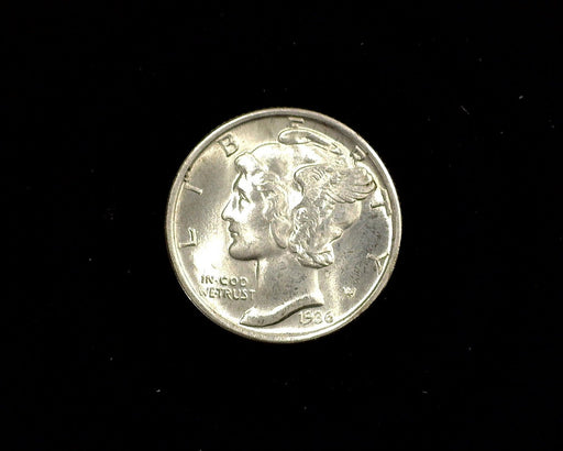 HS&C: 1936 P Mercury Dime BU Gem! Coin