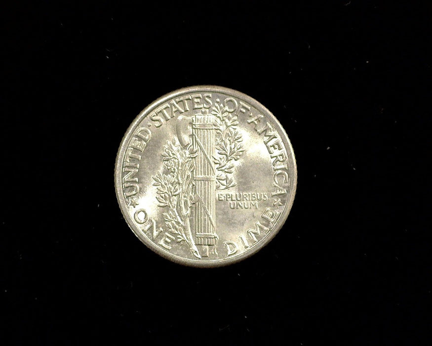 HS&C: 1937 P Mercury Dime BU FSB Coin