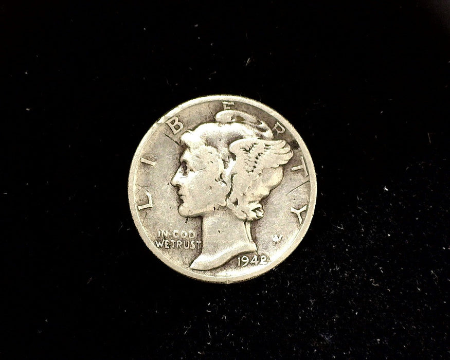 HS&C: 1942/41 P Mercury Dime VG Coin