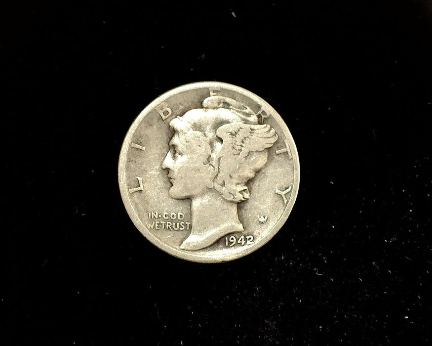 HS&C: 1942/41 P Mercury Dime F Coin