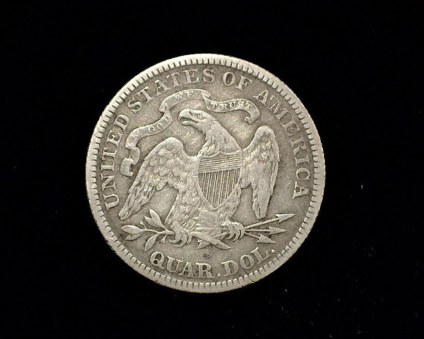 HS&C: 1876 Liberty Seated Quarter VF Coin