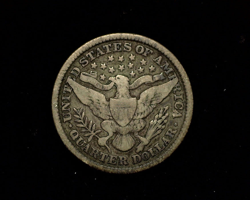 HS&C: 1898 P Barber Quarter VG/F Coin