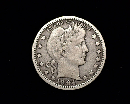 HS&C: 1904 O Barber Quarter F Coin