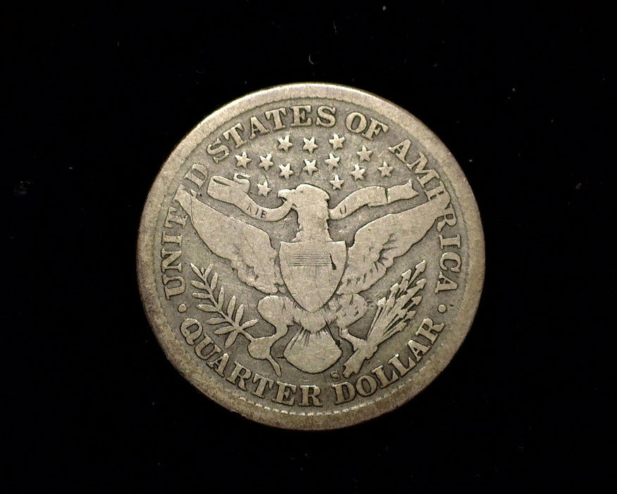 HS&C: 1893 S Barber Quarter G+ Coin