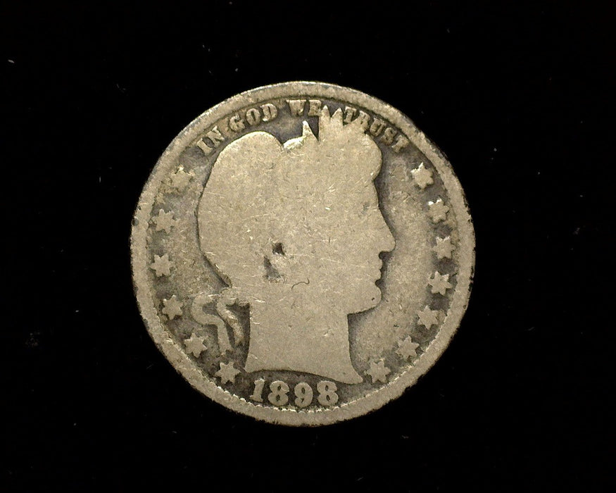 HS&C: 1898 O Barber Quarter G Coin