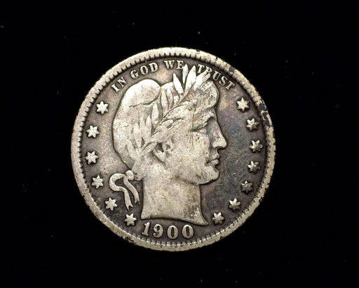 HS&C: 1900 P Barber Quarter F Coin