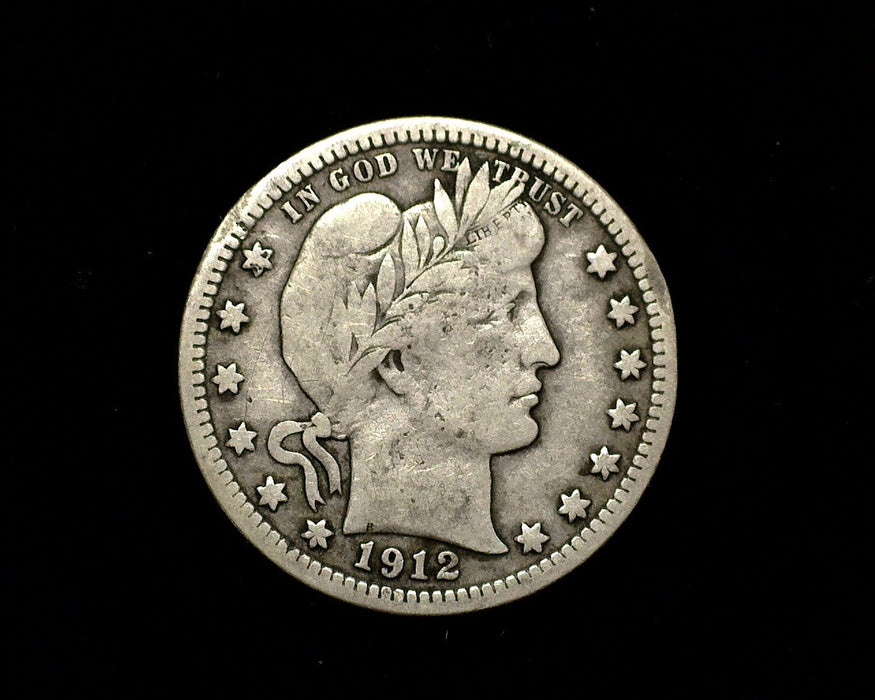 HS&C: 1912 P Barber Quarter F Coin