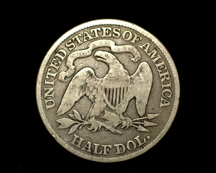 HS&C: 1878 P Liberty Seated Half Dollar G Coin