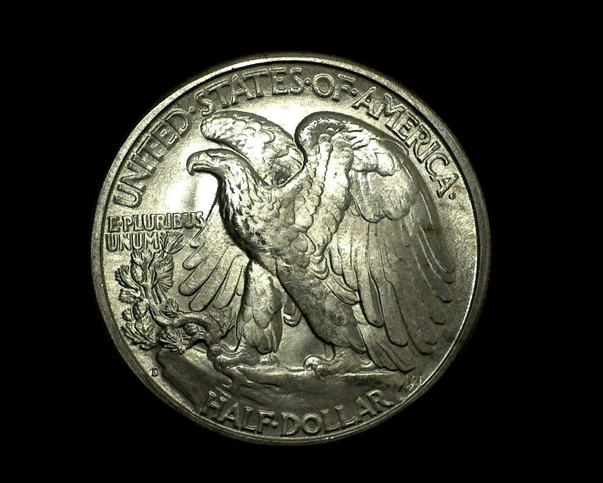 HS&C: 1946 D Walking Liberty Half Dollar BU MS-63 Coin