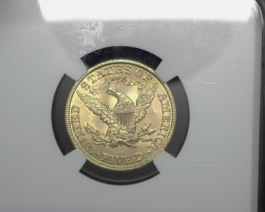 1901 $5 Gold Liberty Head Five Dollar NGC MS-64 - US Coin