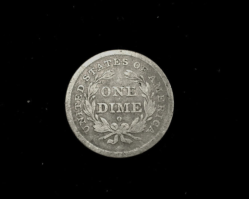 1839 O Liberty Seated Dime F - US Coin