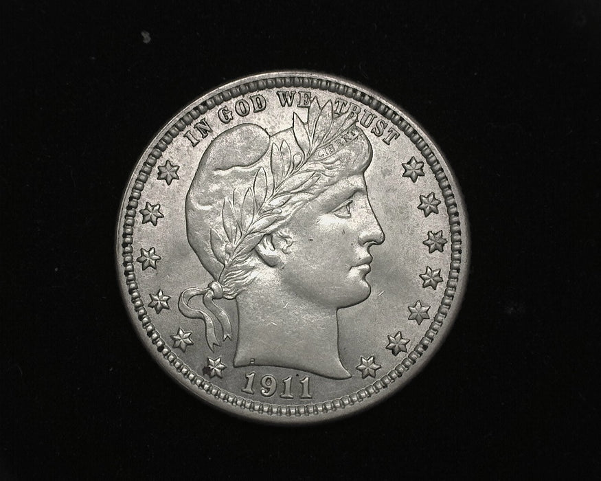 1911 Barber Quarter BU MS-63 - US Coin