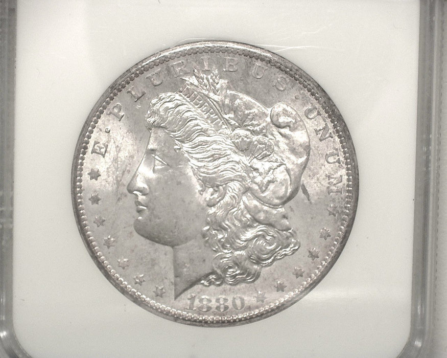 HS&C: 1880 S Morgan Dollar NGC - MS-63 Coin