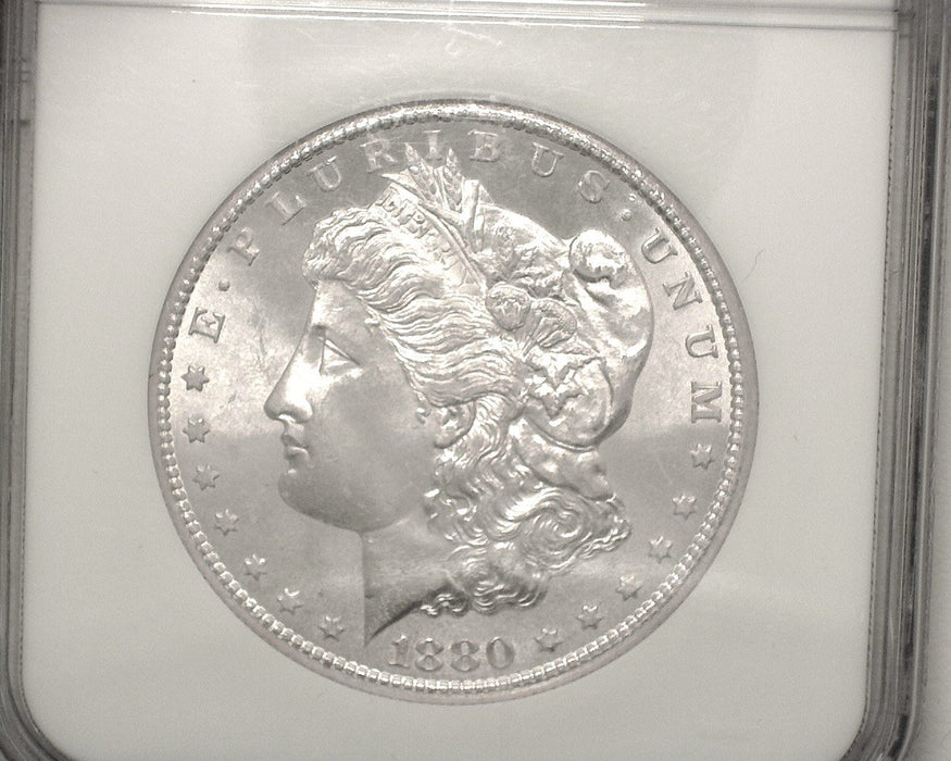 HS&C: 1880 S Morgan Dollar NGC - MS-64 Coin