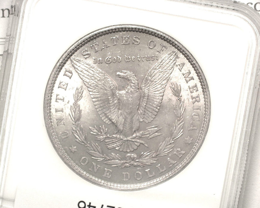 HS&C: 1881 Morgan Dollar NGC - MS-63 Beautifully toned. Coin