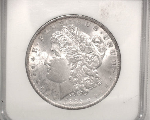 HS&C: 1885 O Morgan Dollar NGC - MS-64 Coin