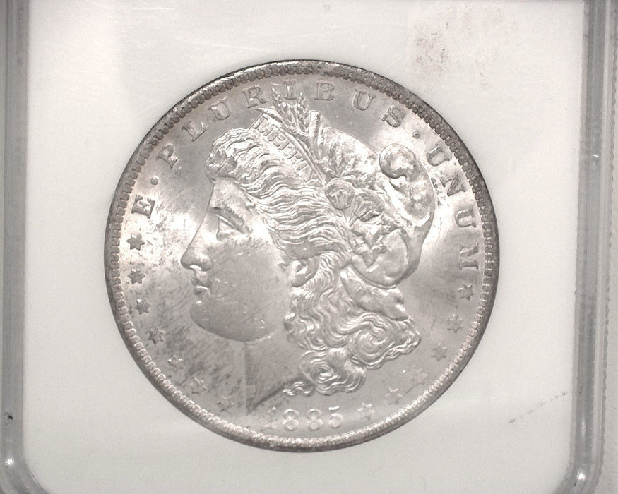 HS&C: 1885 O Morgan Dollar NGC - MS-64 Coin