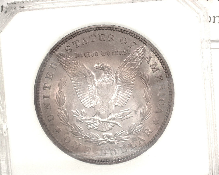 HS&C: 1886 Morgan Dollar PCI - MS-63 Toned. Coin