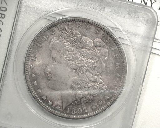 HS&C: 1897 Morgan Dollar PCGS - MS-63 Coin