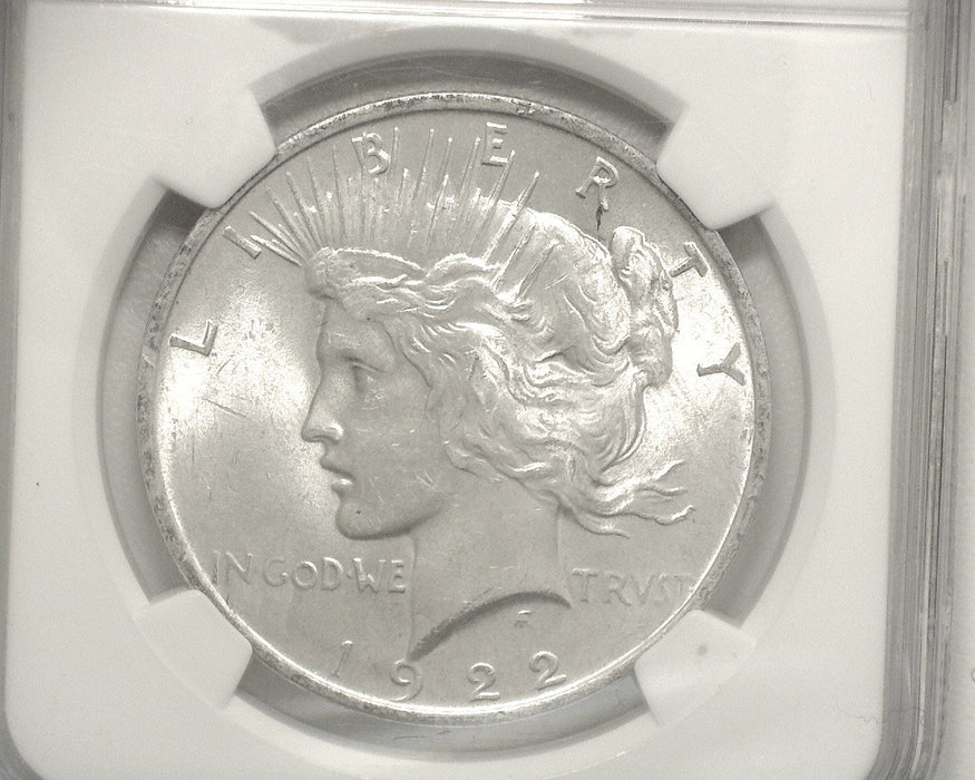 HS&C: 1922   Peace Dollar NGC MS-63  Coin