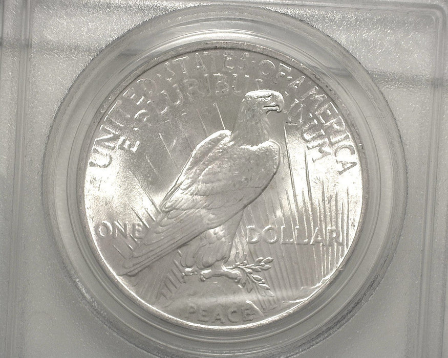 HS&C: 1923   Peace Dollar PCGS MS-64  Coin