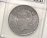 HS&C: 1924   Peace Dollar ACCUGRADE MS-65 Nicely toned. Coin