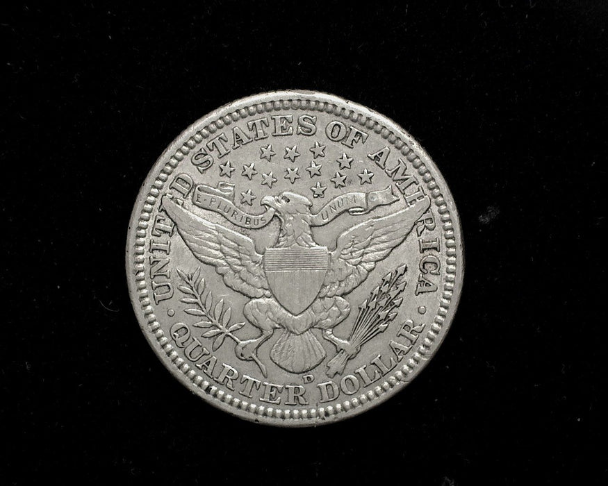 HS&C: 1908 D  Barber Quarter XF  Coin