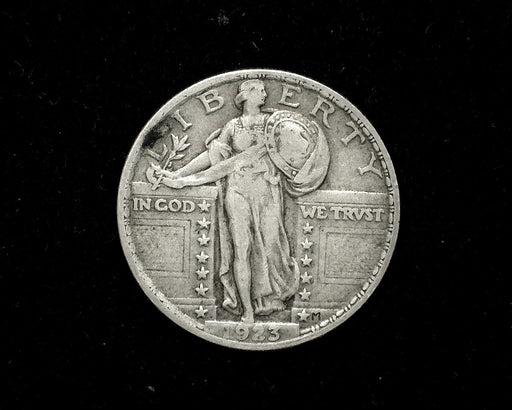 HS&C: 1923   Standing Liberty Quarter F  Coin