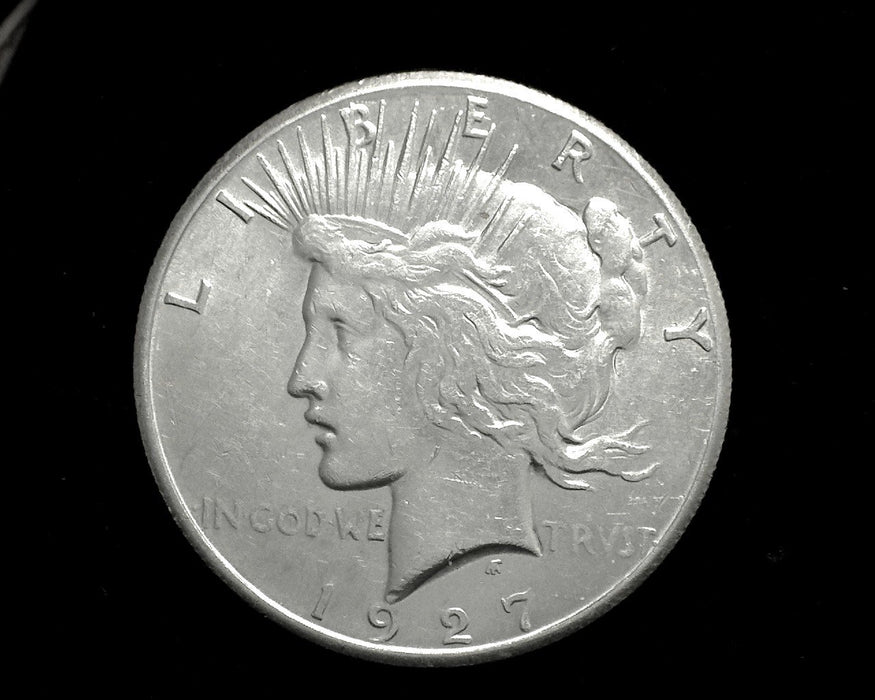 HS&C: 1927   Peace Dollar UNC  Coin