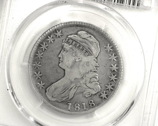 HS&C: 1818   Capped Bust Half Dollar PCGS VF20  Coin