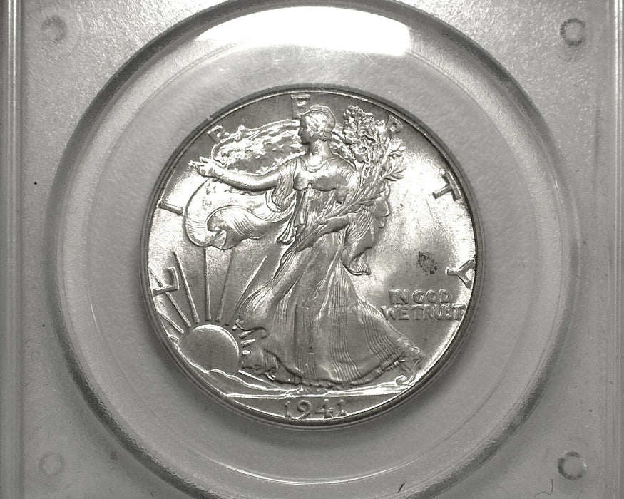 HS&C: 1941   Walking Liberty Half Dollar PCGS MS63  Coin