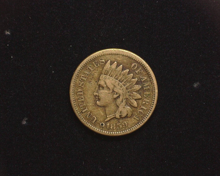 1859 Indian Head Penny/Cent VF - US Coin