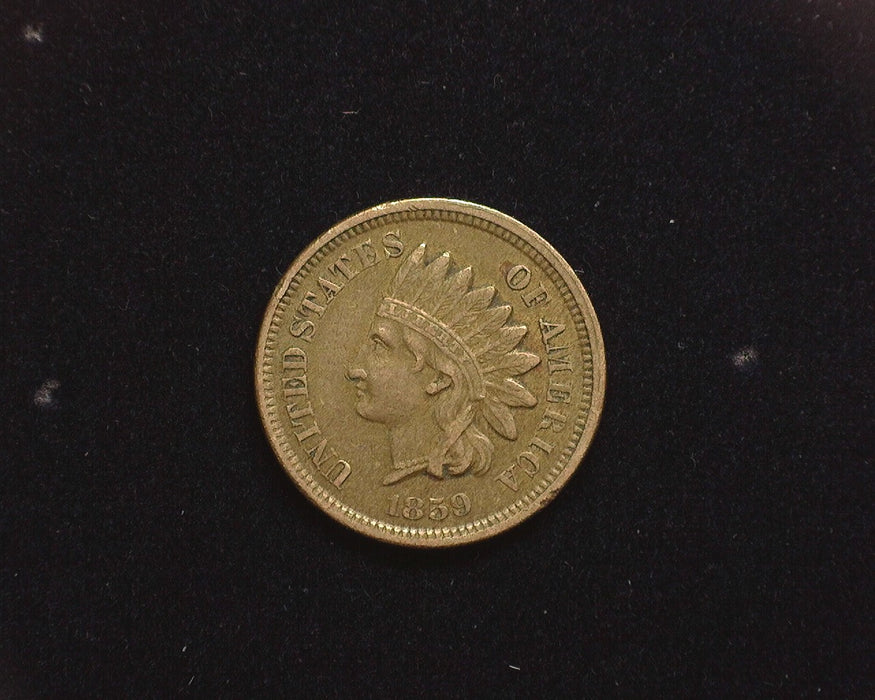 1859 Indian Head Penny/Cent VF - US Coin