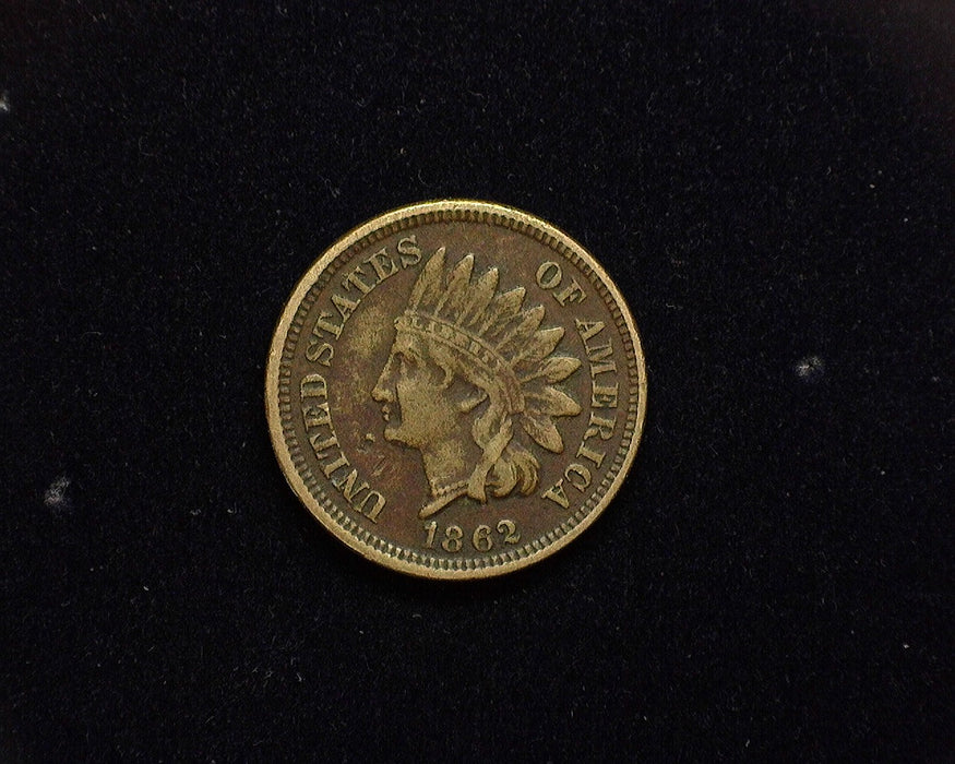 1862 Indian Head Penny/Cent F - US Coin