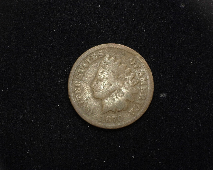 1870 Indian Head Penny/Cent G - US Coin