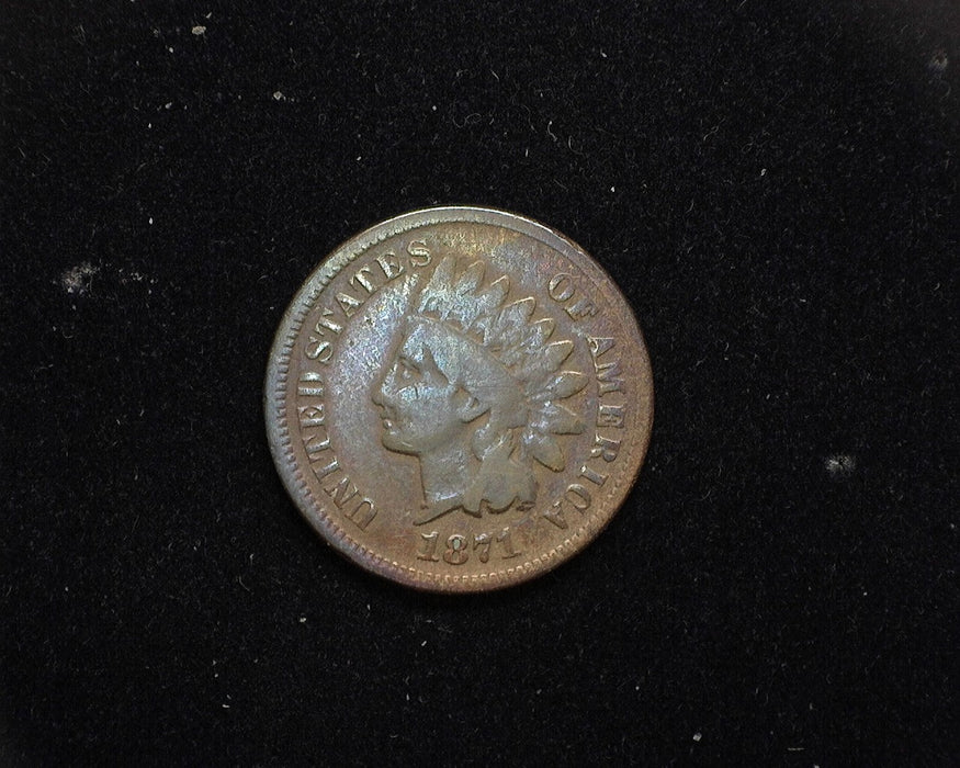 1871 Indian Head Penny/Cent G - US Coin