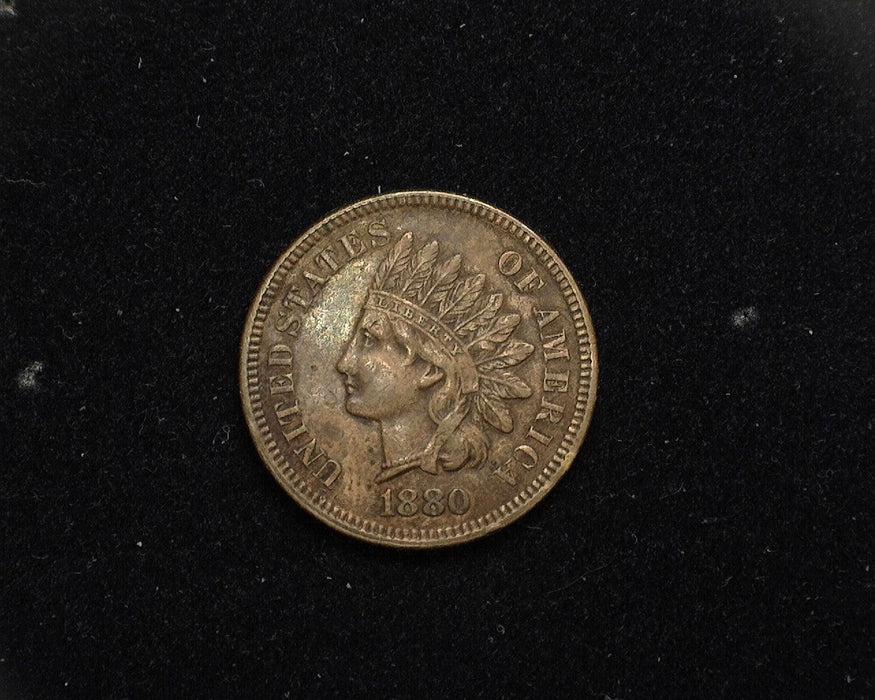 1880 Indian Head Penny/Cent F - US Coin