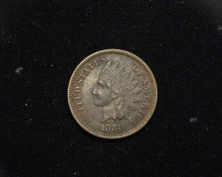 1880 Indian Head Penny/Cent VF/XF - US Coin