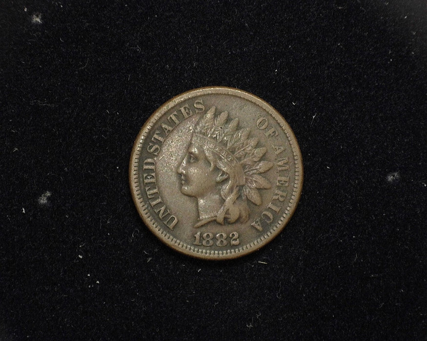 1882 Indian Head Penny/Cent F - US Coin