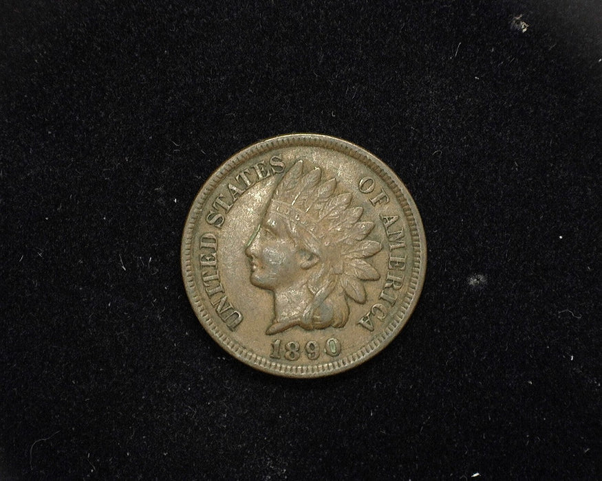 1890 Indian Head Penny/Cent VF/XF - US Coin