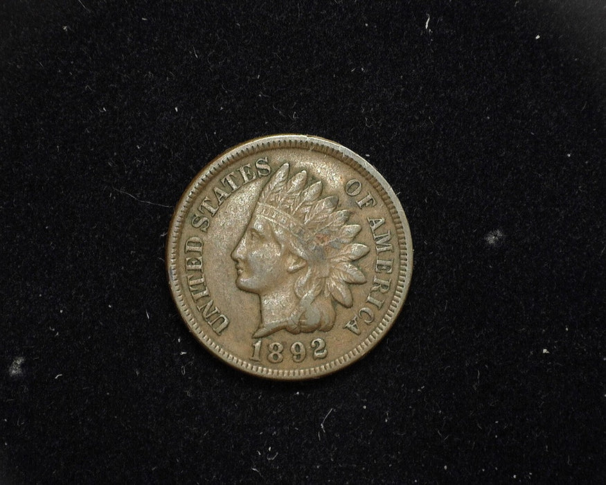 1892 Indian Head Penny/Cent VF - US Coin