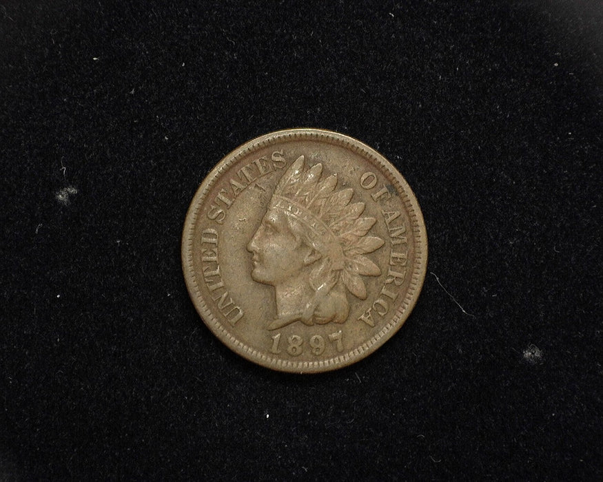 1897 Indian Head Penny/Cent VF - US Coin